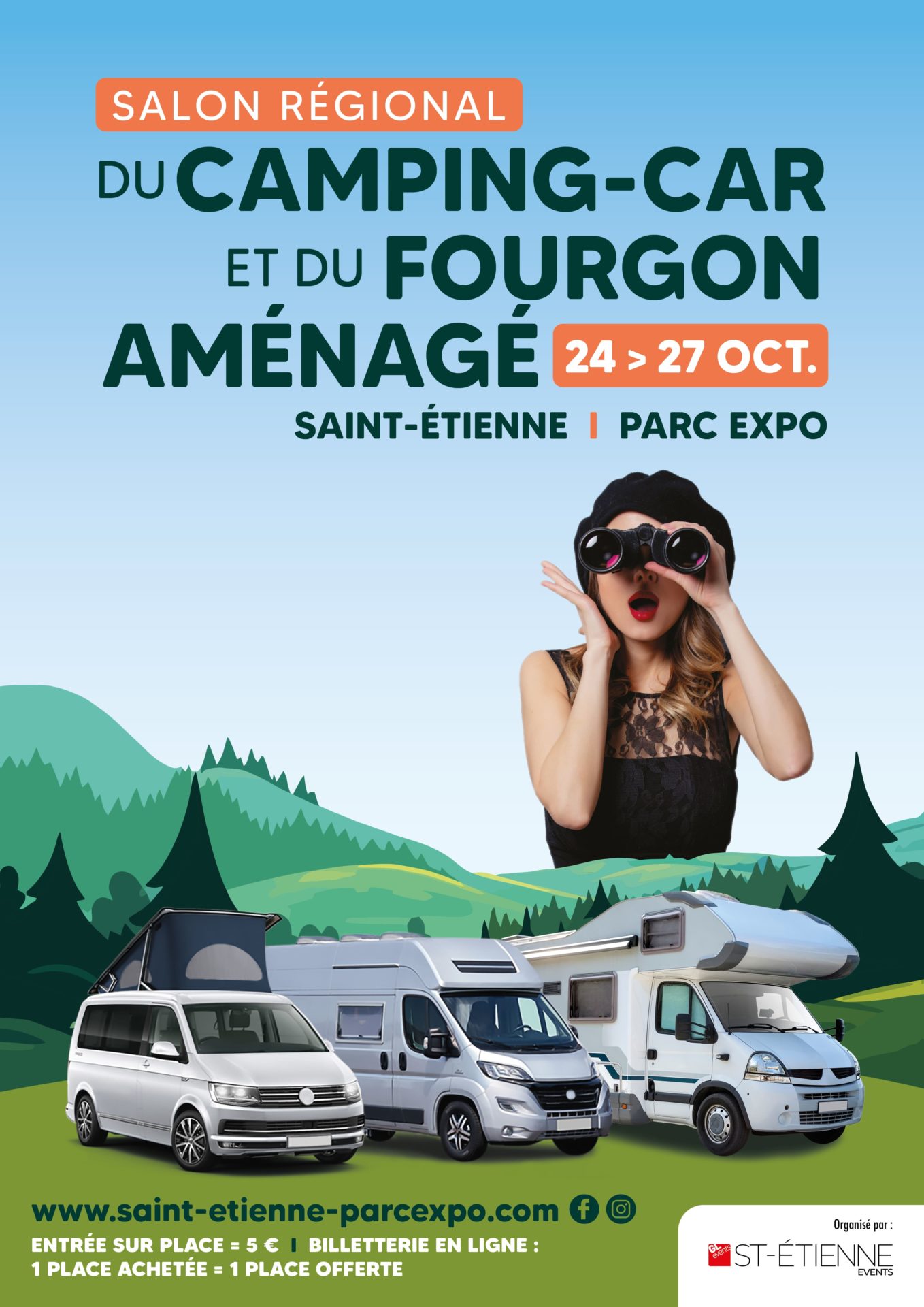 SALON DU CAMPING CAR ET DU FOURGON AMÉNAGÉ Parc Expo Saint Etienne